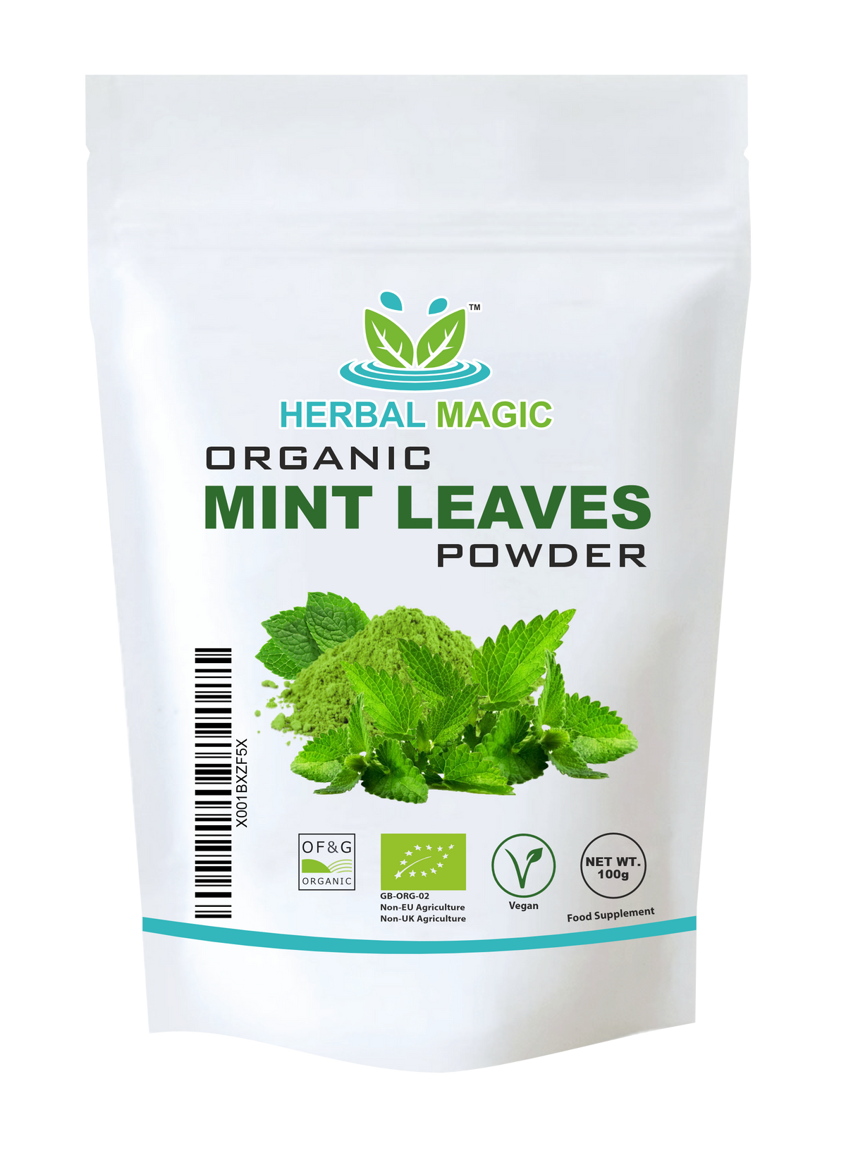 Organic Mint Leaves Powder