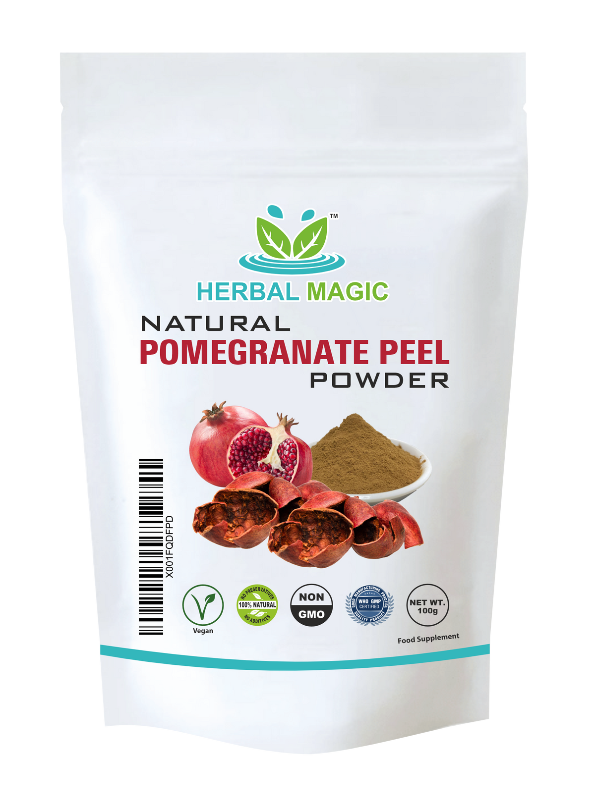 Natural Pomegranate Peel Powder