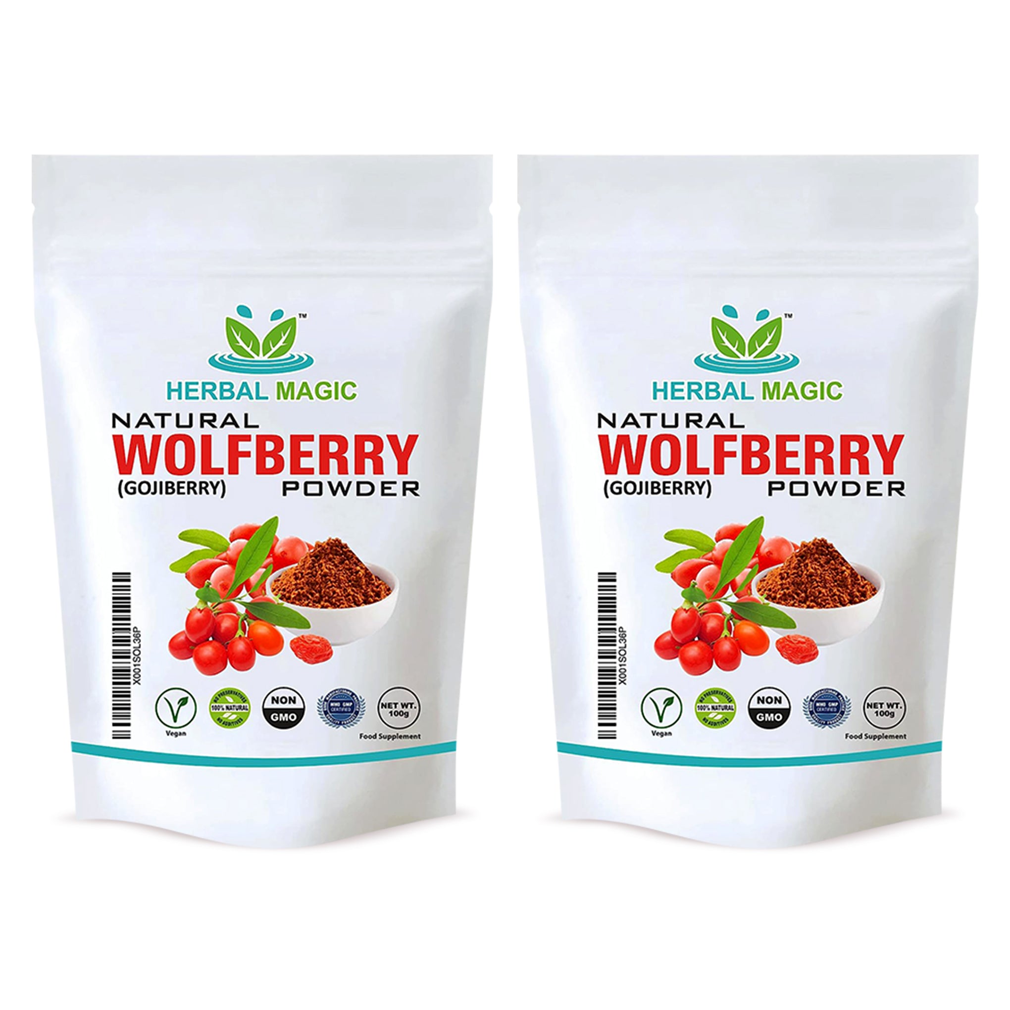 Natural Wolfberry Powder (Goji Berry Powder)