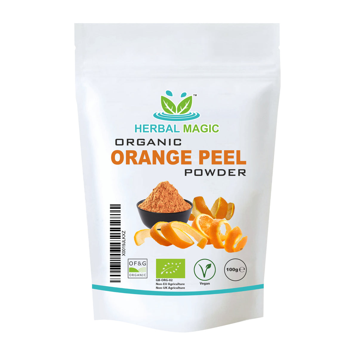 Organic Orange peel powder