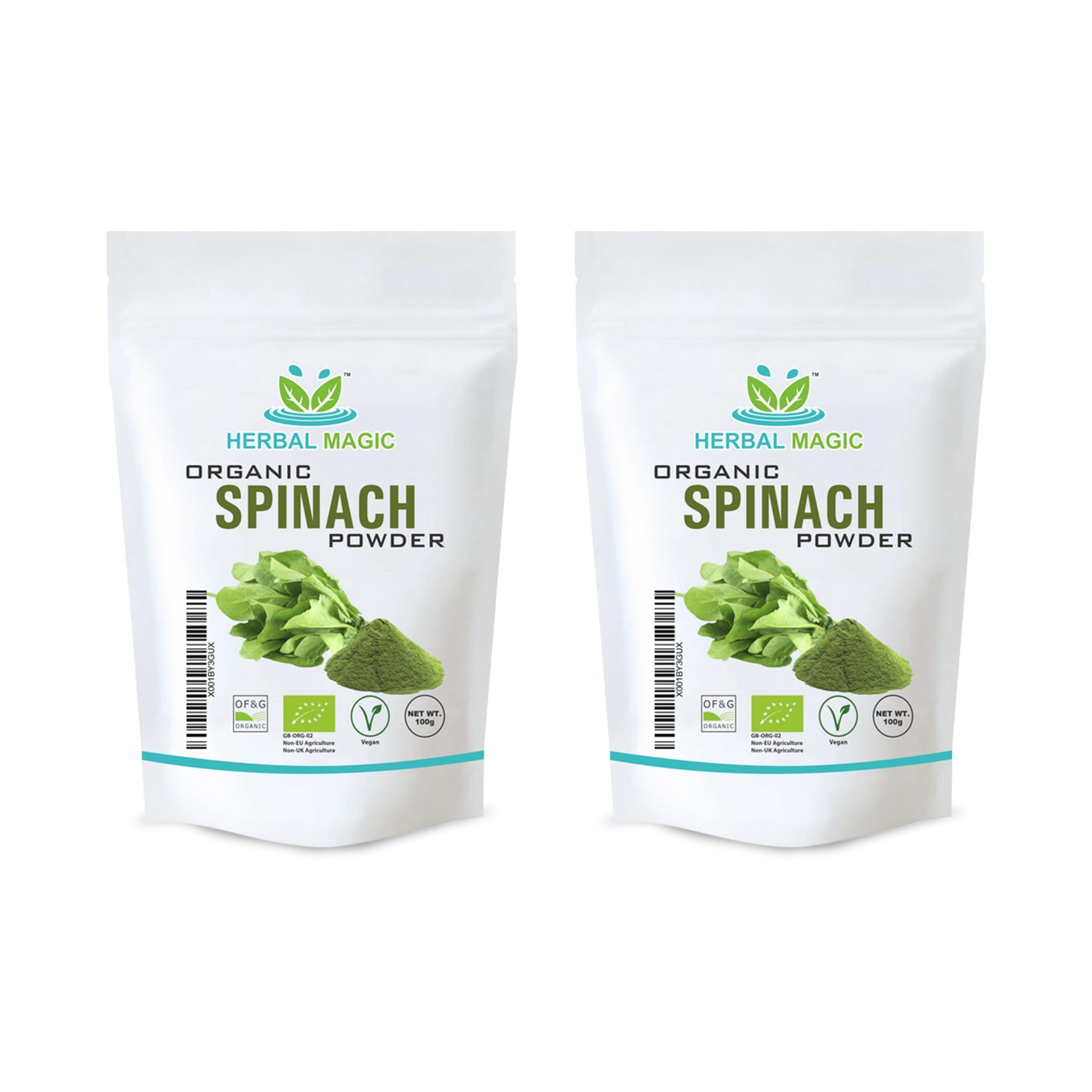 Organic Spinach Leaves Powder
