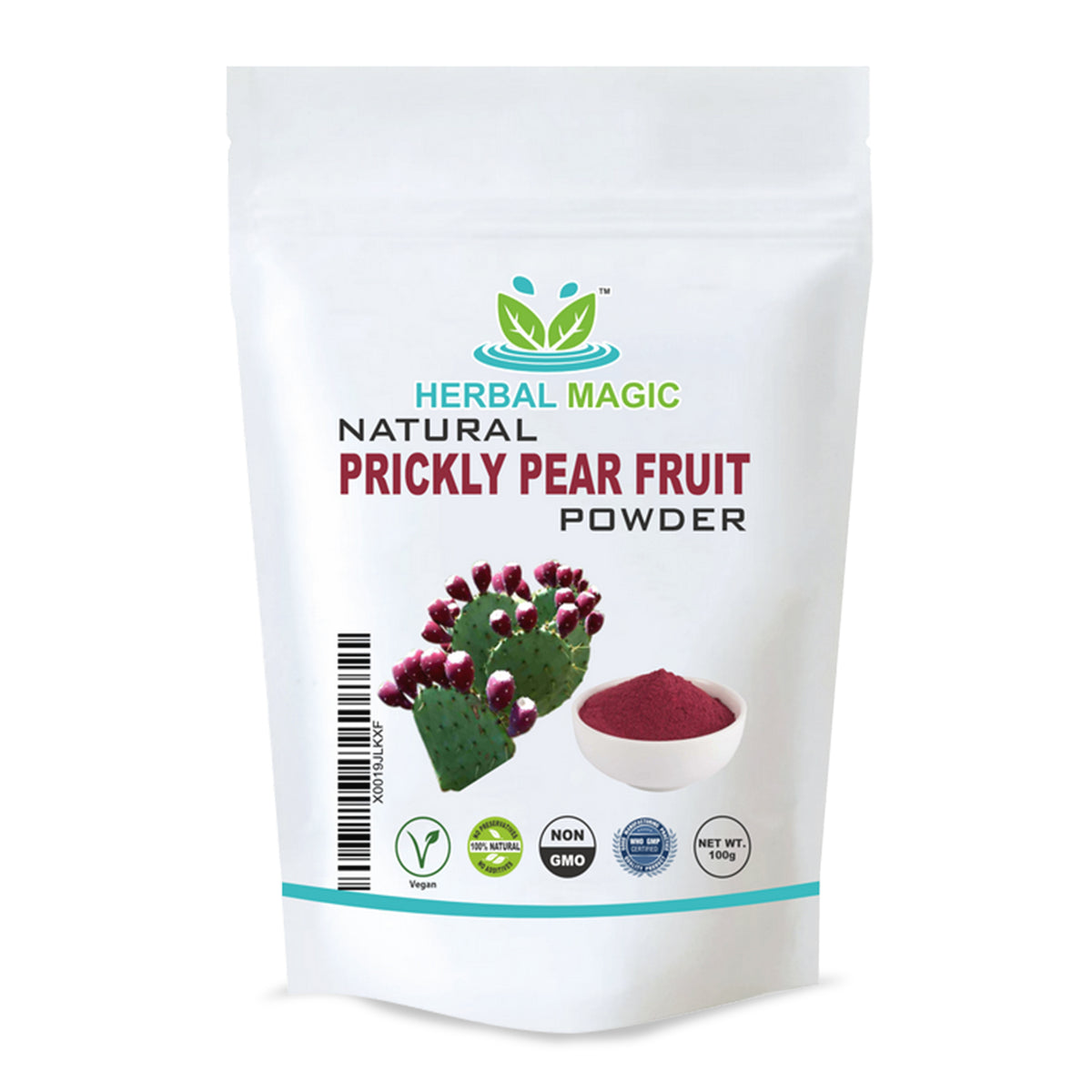 Natural Prickly Pear Fruit & Pad Powder