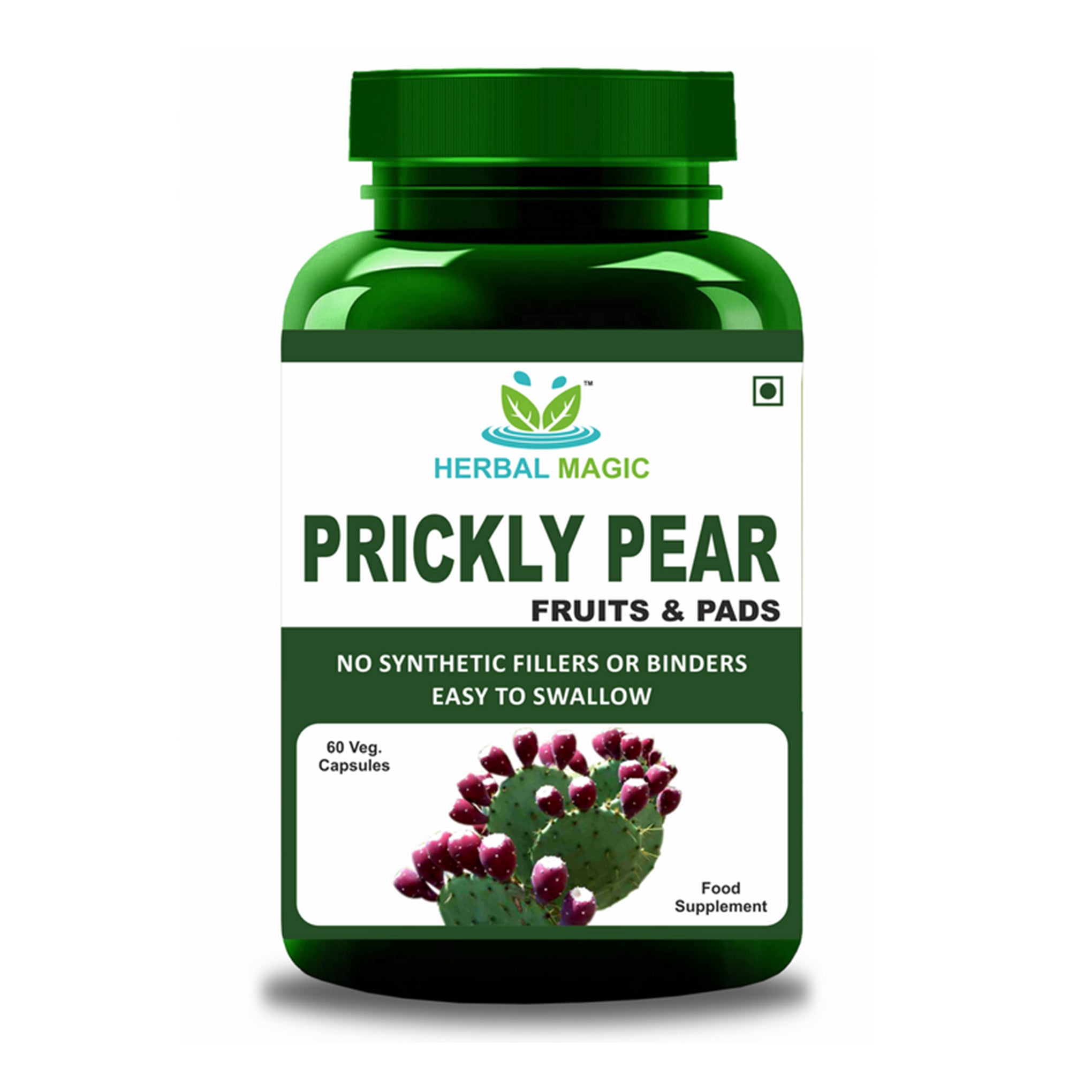 Natural Prickly Pear Fruit and Pads Capsules