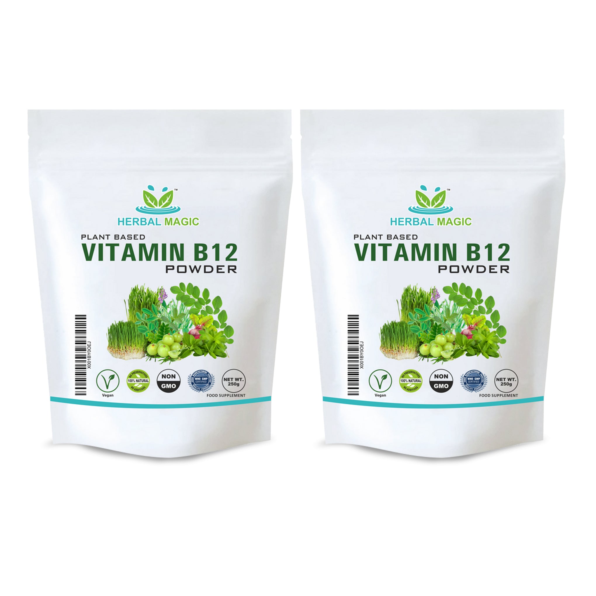 Plant Based Natural Vitamin B12 Powder