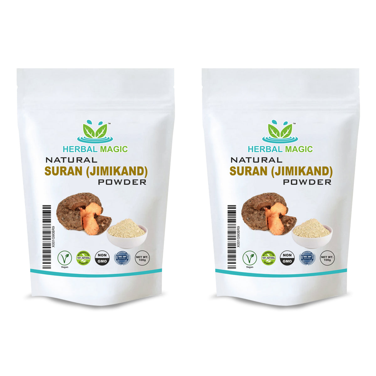 Natural Jimikand Suran Powder