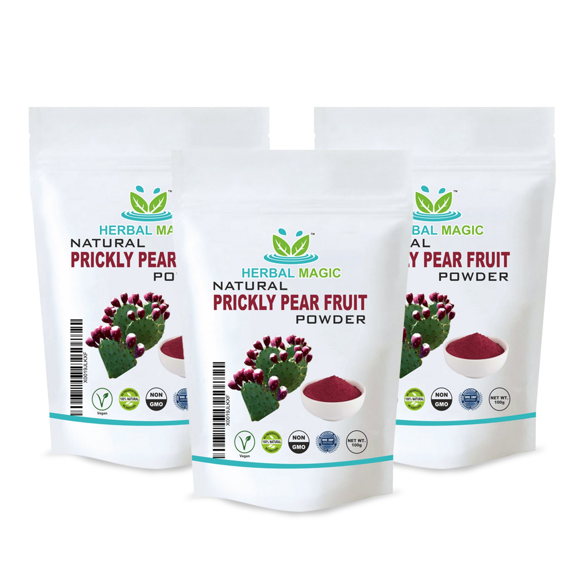Natural Prickly Pear Fruit & Pad Powder